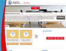 Tablet Screenshot of abollifesupport.com